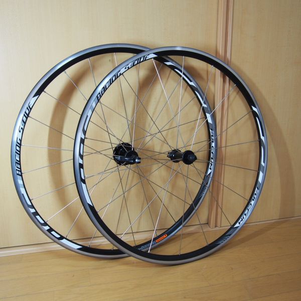 【美品】フルクラム レーシングS5 FULCRUM RACING S-FIVE クリンチャー ホイール前後