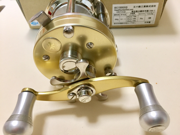 五十鈴工業リール BC720SSS ヘッドハンターデラックス 検）ヘッド