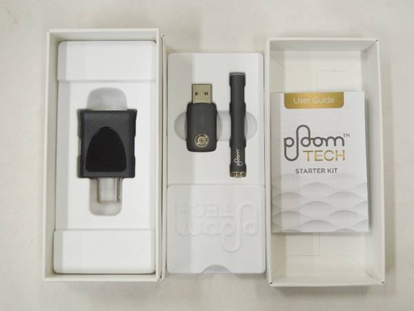 106L313B▼旧型 Ploom TECH プルームテック (バッテリー/USBチャージャー/ACアダプター/ユーザーガイド)