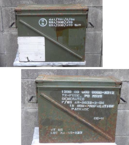 大きいアーモボックス USA アメリカ 米軍 弾薬箱