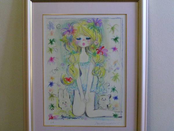 ★　水森亜土　　　　★　かわいい子　　　★　オリジナル作品_2