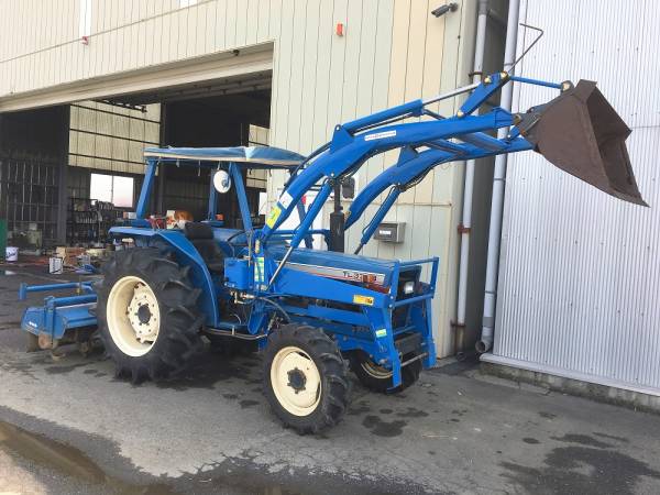 茨城発】イセキ トラクター TL3700 バケット 1295h フロントローダー