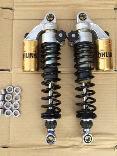XLスポーツスター オーリンズ OHLINS フルアジャスタブルリアショック 