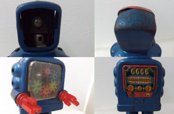 １円～☆ブリキロボット KO レトロ ジャンク品☆
