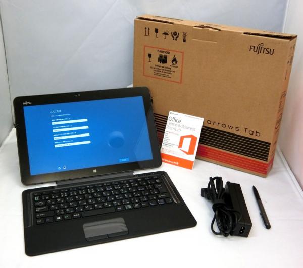 中古】【美品】富士通 arrows Tab RH77/X FARR77X Win10/i5 6200U/SSD