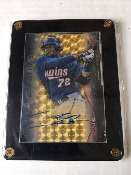 0 Sterling Bowman Miguel #BSPA-MS Sano eBay | Twins Prospect 