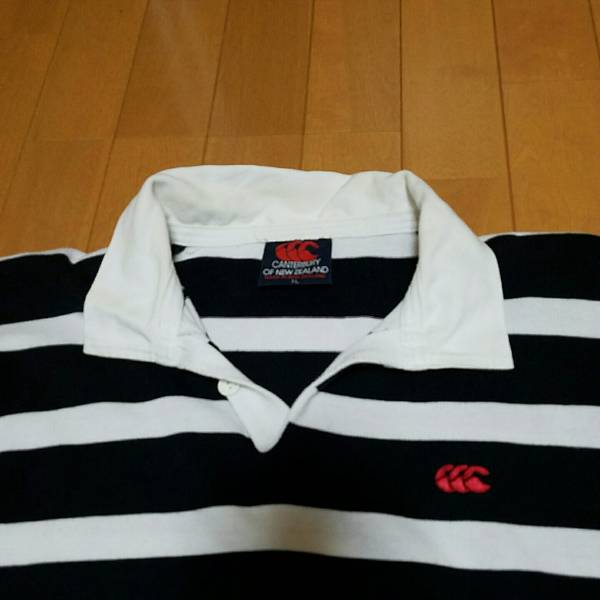 カンタベリー　ラグビージャージ　ニュージーランド製　XL
