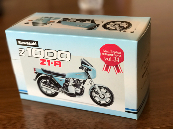 世界の名車シリーズvol.34　KAWASAKI　Z1000 Z1-R　開封のみ新古　レッドバロン非売品★