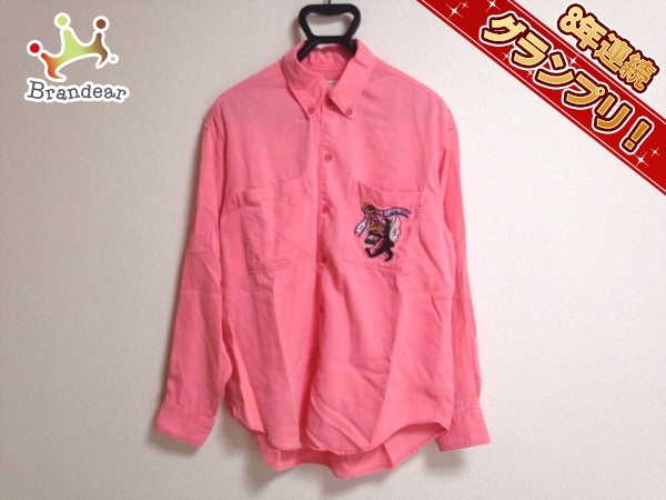 カステルバジャックスポーツ 長袖シャツ 2 メンズ ピンク