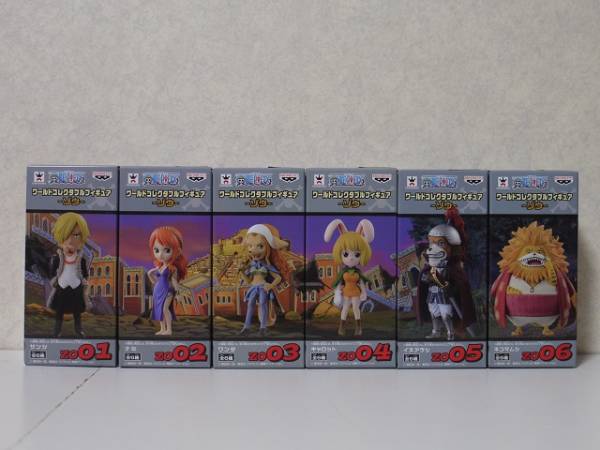 ワンピース ワールドコレクタブルフィギュア-ゾウ-全6種 ,ワンピース