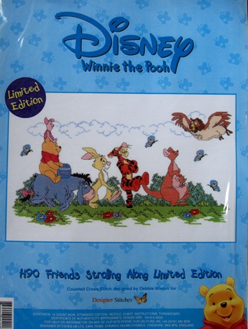 ★Disney クロスステッチキット / Winnie the Pooh / クマのプーさん / Limited Edition Kit