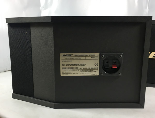 Bose 201 Ii Music Monitor スピーカー 音質ng Left3台 Right1台 計4台セット ジャンク品 スピーカー本体 売買されたオークション情報 Yahooの商品情報をアーカイブ公開 オークファン Aucfan Com