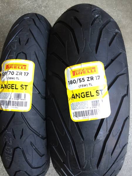 ピレリ　120/70ZR17　180/55ZR17　ANGEL　ST　エンジェル　送料 税込