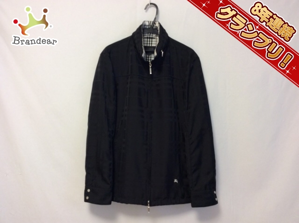 バーバリーブラックレーベル ブルゾン m メンズ 新品同様 黒