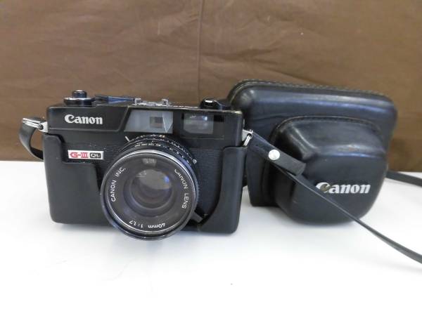 ジャンク☆キャノン canonet QL17 GⅢ QL 40mm 1:1.7☆ka