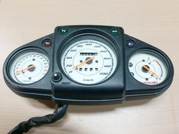 程度◎】カワサキ/ニンジャ250/EX250K/メーターユニット/66,654km