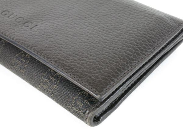 ｸｰﾎﾟﾝ5%OFFグッチ／GUCCI \"GG MARMONT・GGマーモント 61112★1円スタート★本物★グッチ★GUCCI★中極美品★Wホック長財布★レザー×キャンバス★レディース★