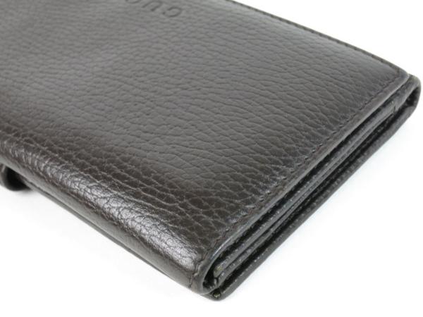 ｸｰﾎﾟﾝ5%OFFグッチ／GUCCI \"GG MARMONT・GGマーモント 61112★1円スタート★本物★グッチ★GUCCI★中極美品★Wホック長財布★レザー×キャンバス★レディース★