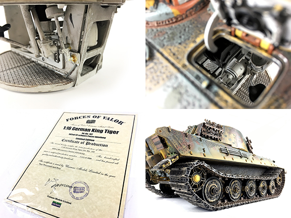 木箱入 2000台限定 UNIMAX ユニマックス 1/16 German King Tiger