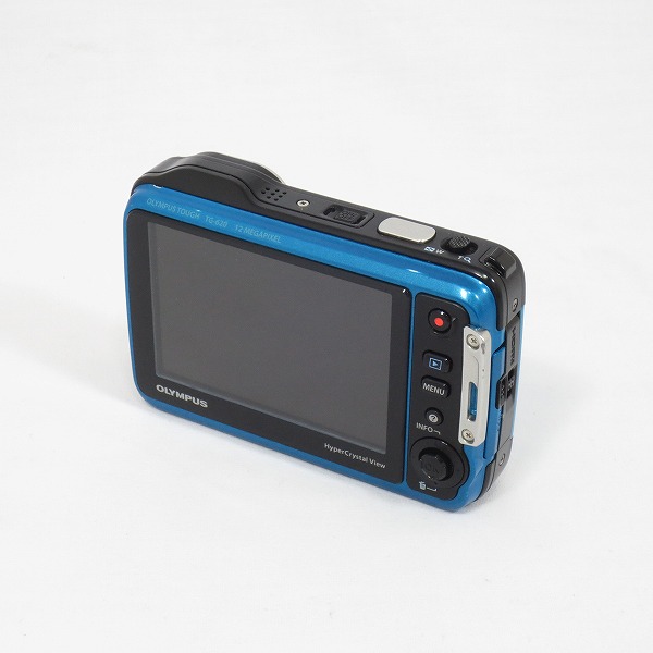 オリンパス 1円 OLYMPUS Tough TG-620 BLU (1200万画素/5倍/防水/SDXC