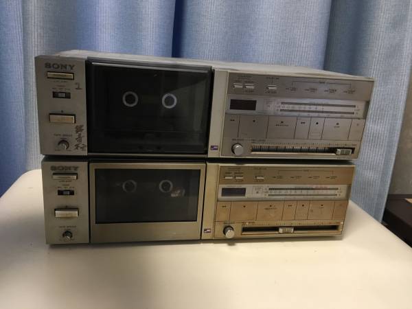 ○レトロ 昭和 SONY Liberty ソニー 初代リバティカセット デッキ TC