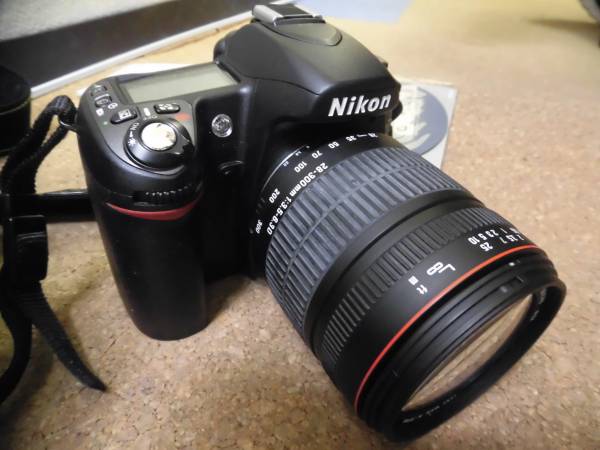 廉価 【Nikon/ニコン デジタル一眼＊D80 ズームレンズSIGMA 28-300㎜ 1 