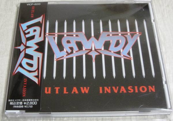 ローディ アウトロー・インヴェイション 国内盤CD 帯付き LAWDY ジャーマンメタル