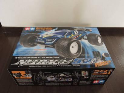 特典付☆タミヤ 1/8エンジンRCカー ナイトレージ 5.2 NITRAGE タミヤ 1⁄