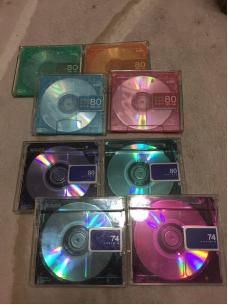 md ディスク 中古 ケース付き 美品 8枚セット AXIA LAPISIA_1