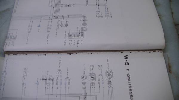 日産・スカイライン・ジャパン・後期・角目・C211 日産自動車 配線図