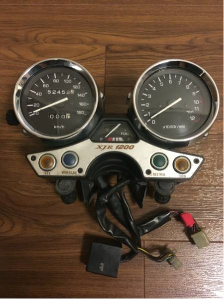 XJR1200 メーター ASSY 純正品 スピードリミッターカット M-MAX