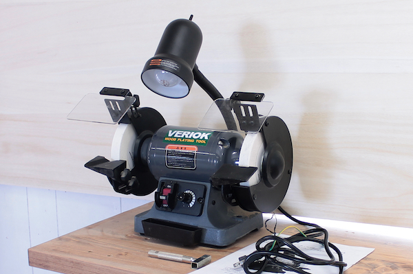 VERIOK 6インチ・ベンチグラインダー VSG-6 中古美品 ダイヤモンド 