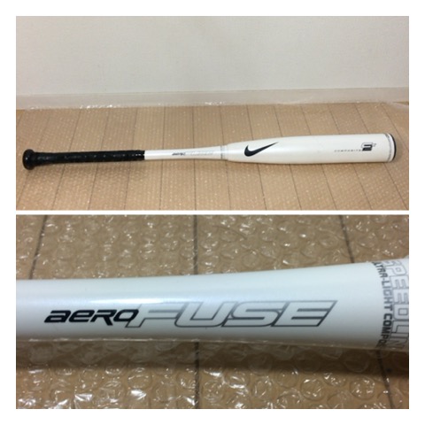 Fuse AERO Nike Aero Baseball メルカリ BT0556 軟式金属バット FUSE09