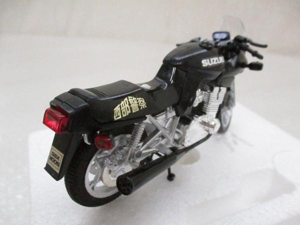 ダイヤペット 西部警察白バイ SUZUKI 開封 ダイヤペット 1/17 C-2 西部