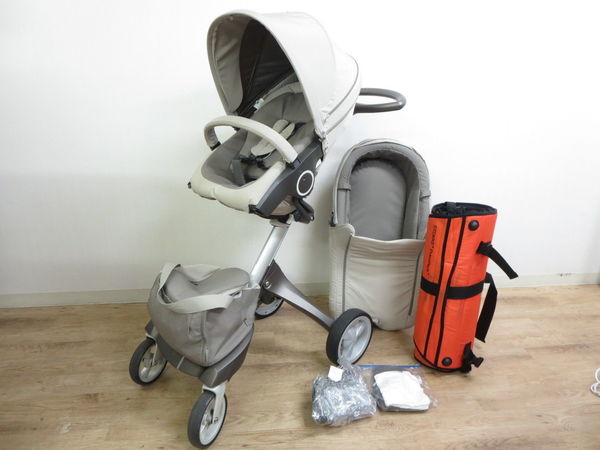 1円]STOKKE ベビーカー エクスプローリー ハイシート 両対面式 レイン
