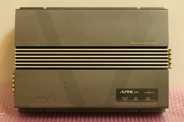 オーバーホール済み】ALPINE Juba 3546 Class-A 高級パワーアンプ 100W