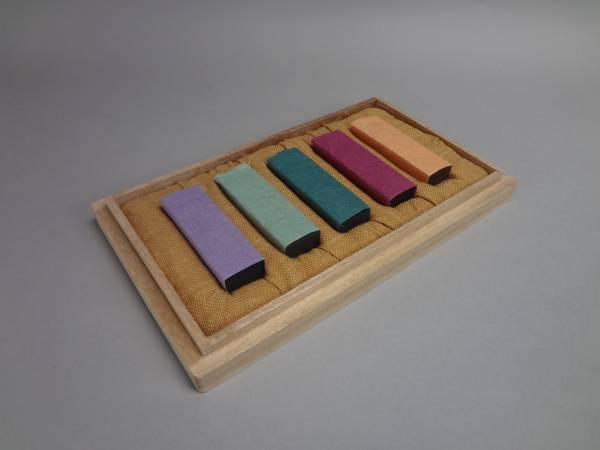 ○ 紀州松煙 「彩煙墨五本セット」 ○ ホビー、カルチャー 書 【公式通販】