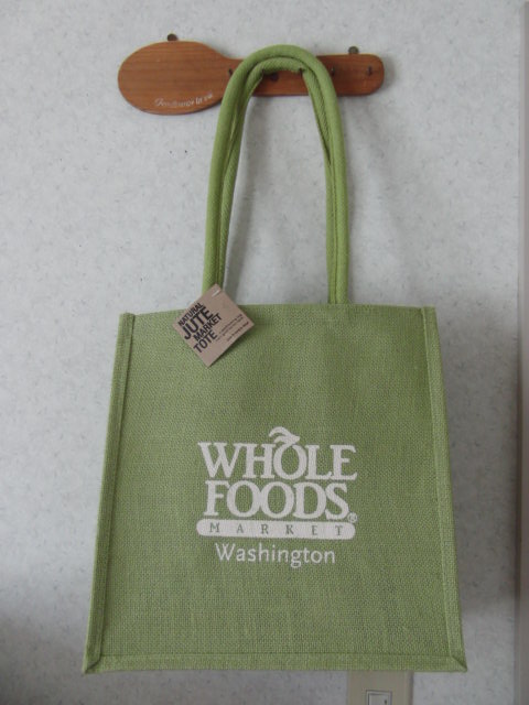 ワシントンD.C.限定ホールフーズマーケットWHOLE FOODS MARKETジュート 