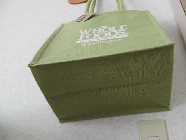 ワシントンD.C.限定ホールフーズマーケットWHOLE FOODS MARKETジュート 