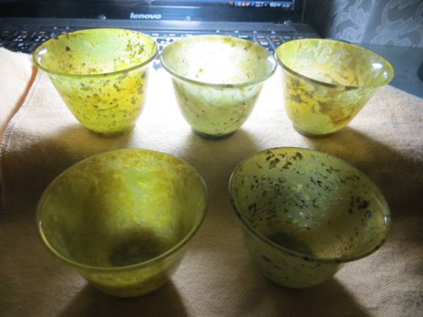 未使用品　玉盃　５個セット　日本製　迎春 玉杯盃5つ 未使用品 玉盃 5個セット 日本製 迎春 Yahoo!