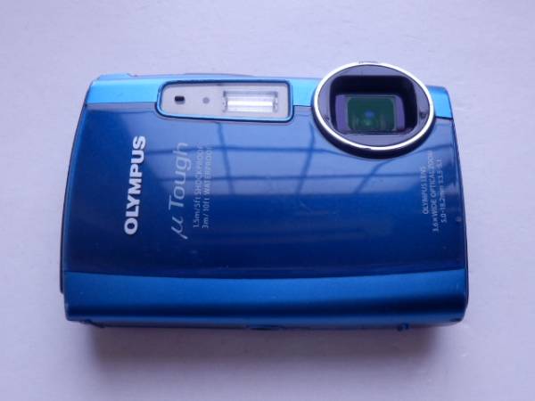 □美品□ オリンパス OLYMPUS μ TOUGH-3000 ブルー ❤️動作品 