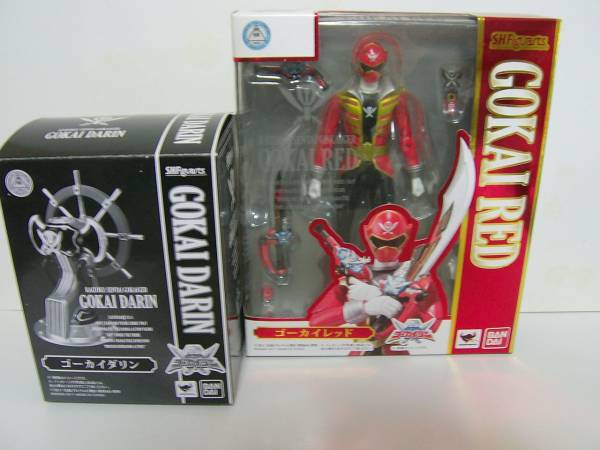 S.H.Figuarts ゴーカイレッド 初回特典付ゴーカイダリン 海賊戦隊ゴーカイジャー フィギュアーツ