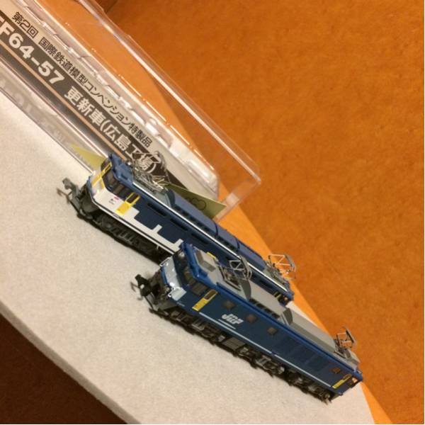 第2回国際鉄道模型コンベンション開催記念4点　ヨ38000/EF64-57/貨車 Yahoo!オークション ヨ38000⁄EF64-57⁄貨車 第2回国際鉄道模型