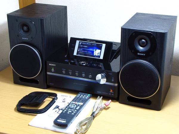 SONY NETJUKE HDD（160GB）/CD/MDコンポ NAS-M700HD