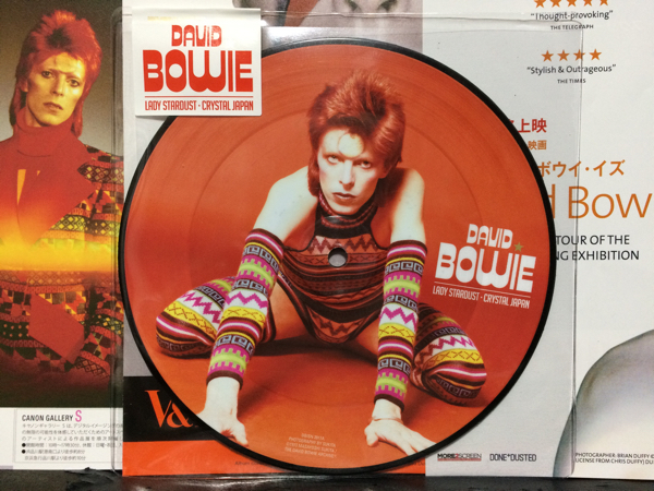 david bowie lady stardust 7インチレコード david bowie lady