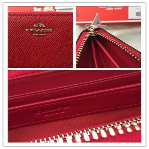コーチ 財布 COACH （レッド） - コーチ(COACH) レザー レディース 赤 