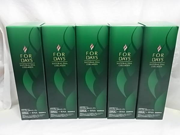 FORDAYS ナチュラル DNA コラーゲン 5本セット フォーデイズ 核酸