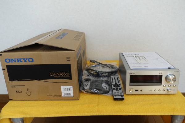 ONKYO CR-N765 シルバー　３日間６時間のみ使用　超美品　新同品