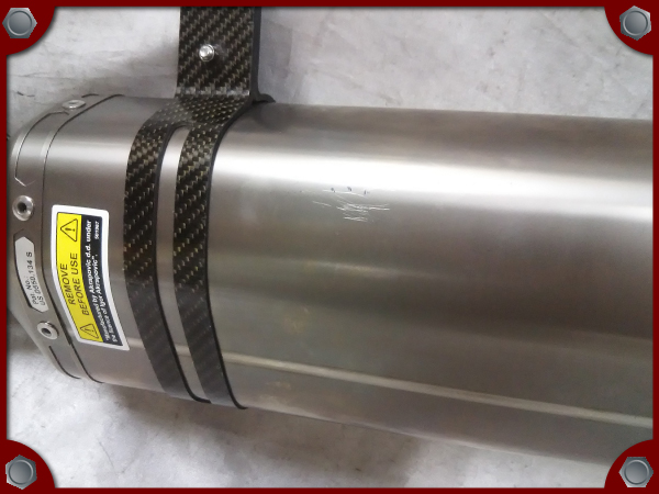 ●中古品●11-14 GSX-R600/750用 アクラポビッチ製 レーシングライン 4-2-1 チタン フルエキゾーストマフラー●[L]梱包●32198