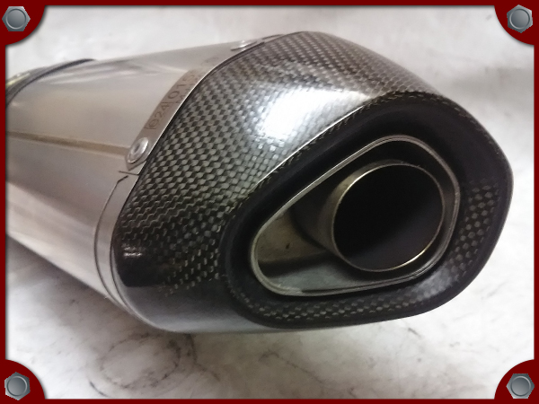 ●中古品●11-14 GSX-R600/750用 アクラポビッチ製 レーシングライン 4-2-1 チタン フルエキゾーストマフラー●[L]梱包●32198